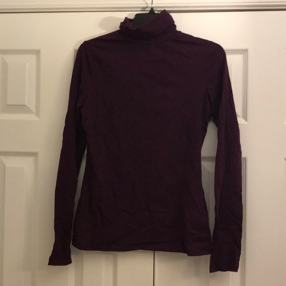 Purple New Women Design Turtleneck